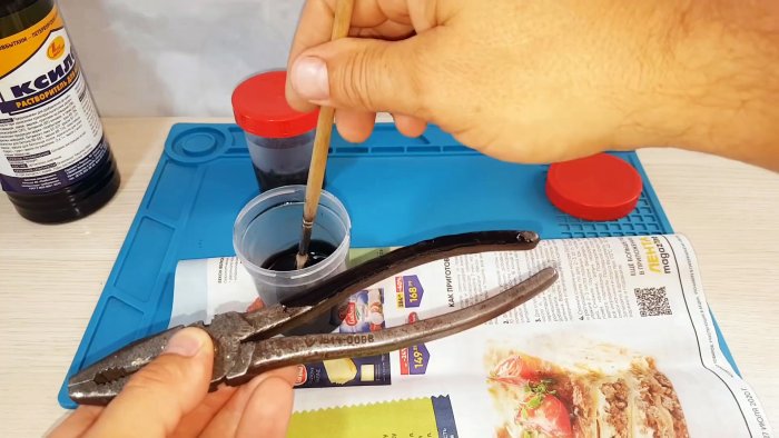 Как сделать жидкий пластик и покрыть им ручки инструмента