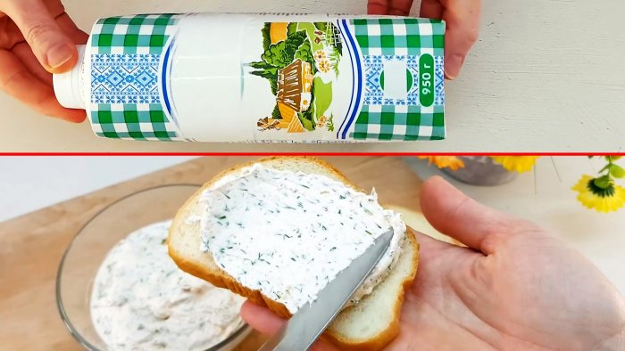Самый простой мягкий сливочный сыр без варки из кефира
