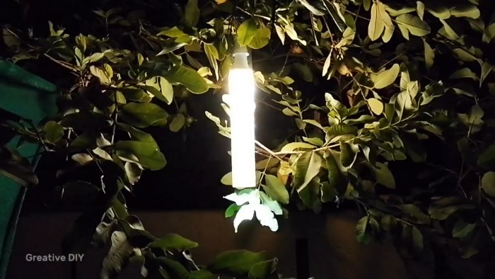 Как сделать садовый светильник из ПВХ трубы