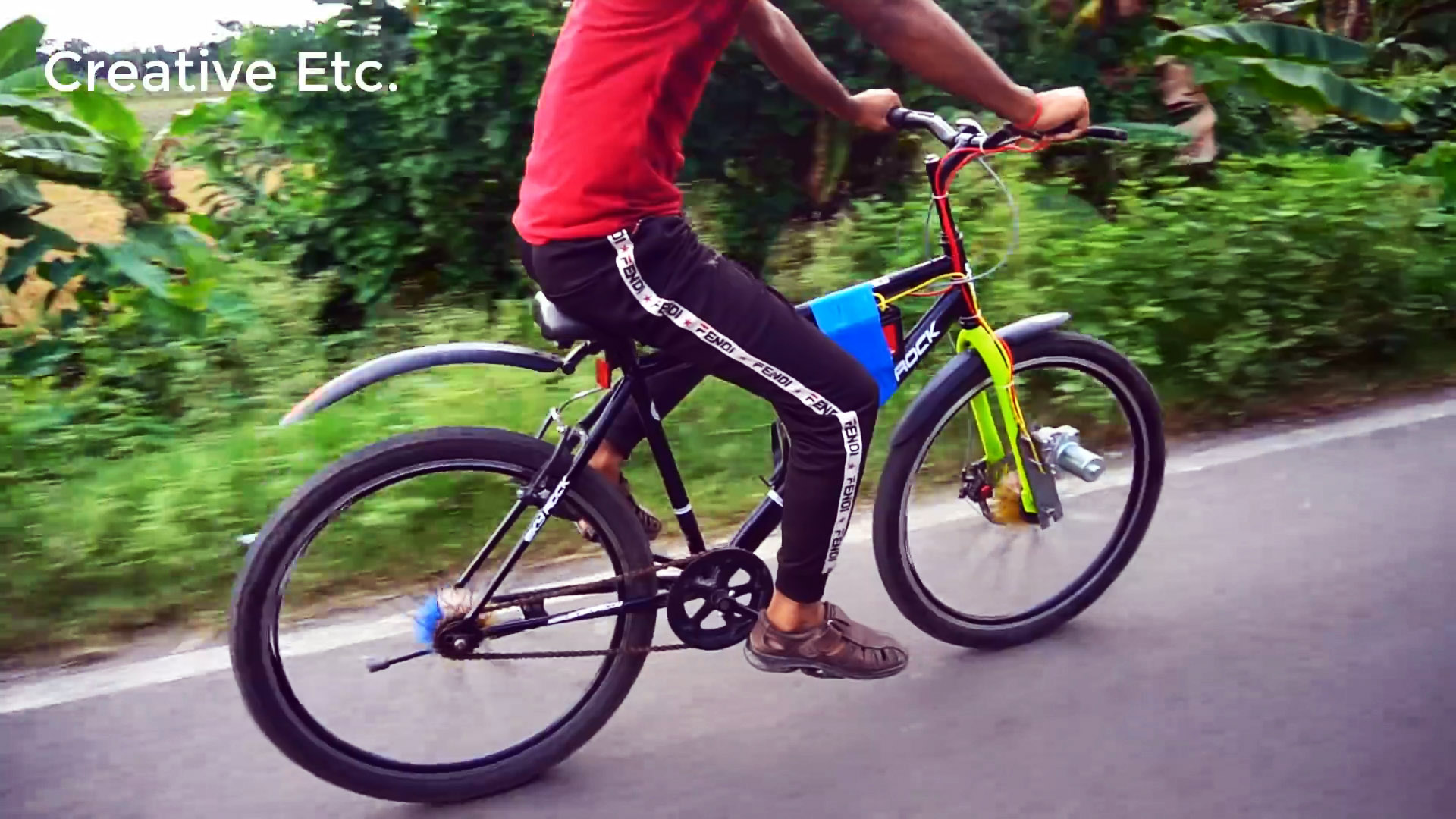 Как переоборудовать велосипед в электробайк со стартером вместо двигателя