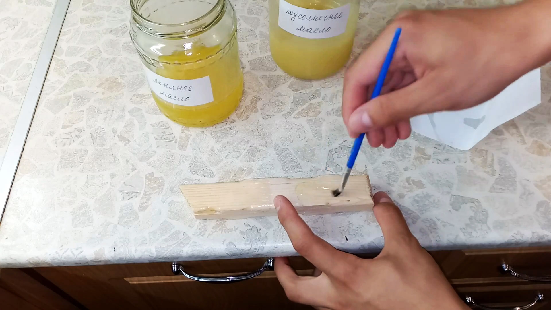 Как сварить глянцевое пропиточное масло для дерева