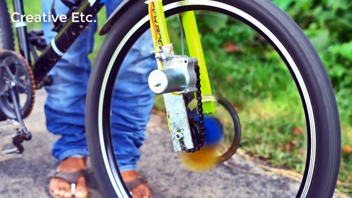 Как переоборудовать велосипед в электробайк со стартером вместо двигателя