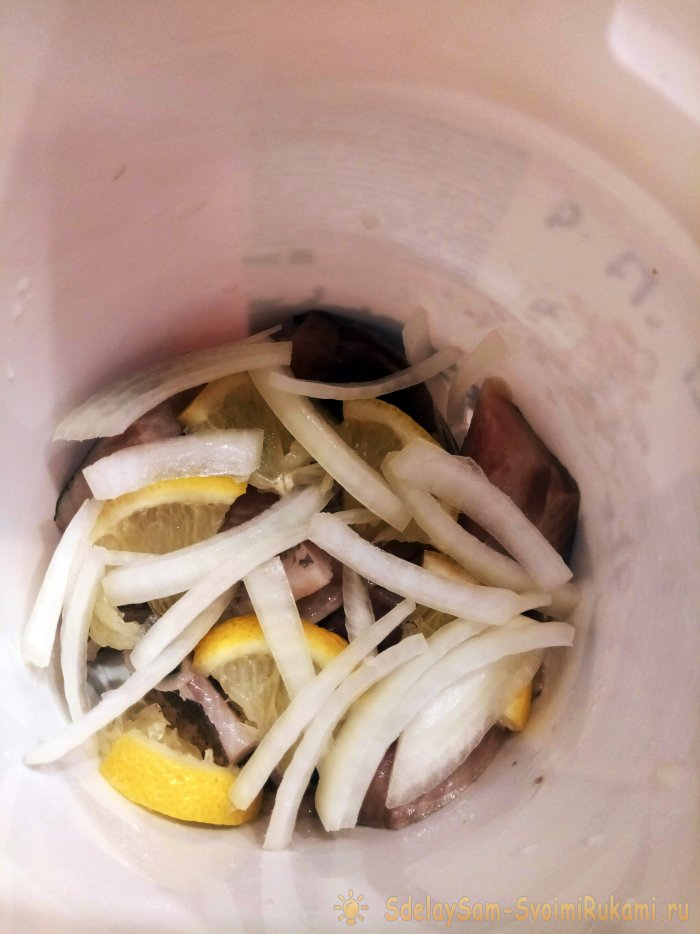 Как приготовить пресервы из селедки в лимонном соке