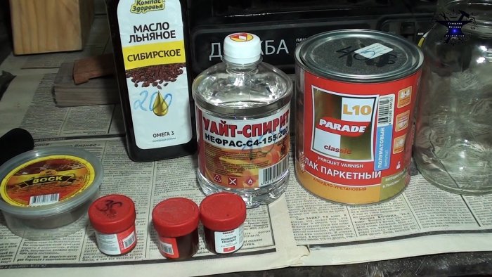 Как сделать датское масло для пропитки дерева в домашних условиях