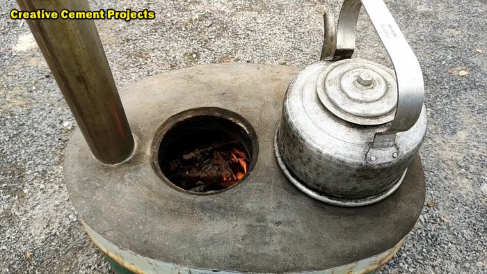 Что сделать из дырявой бочки которая не подходит для воды Уличную дровяную печь