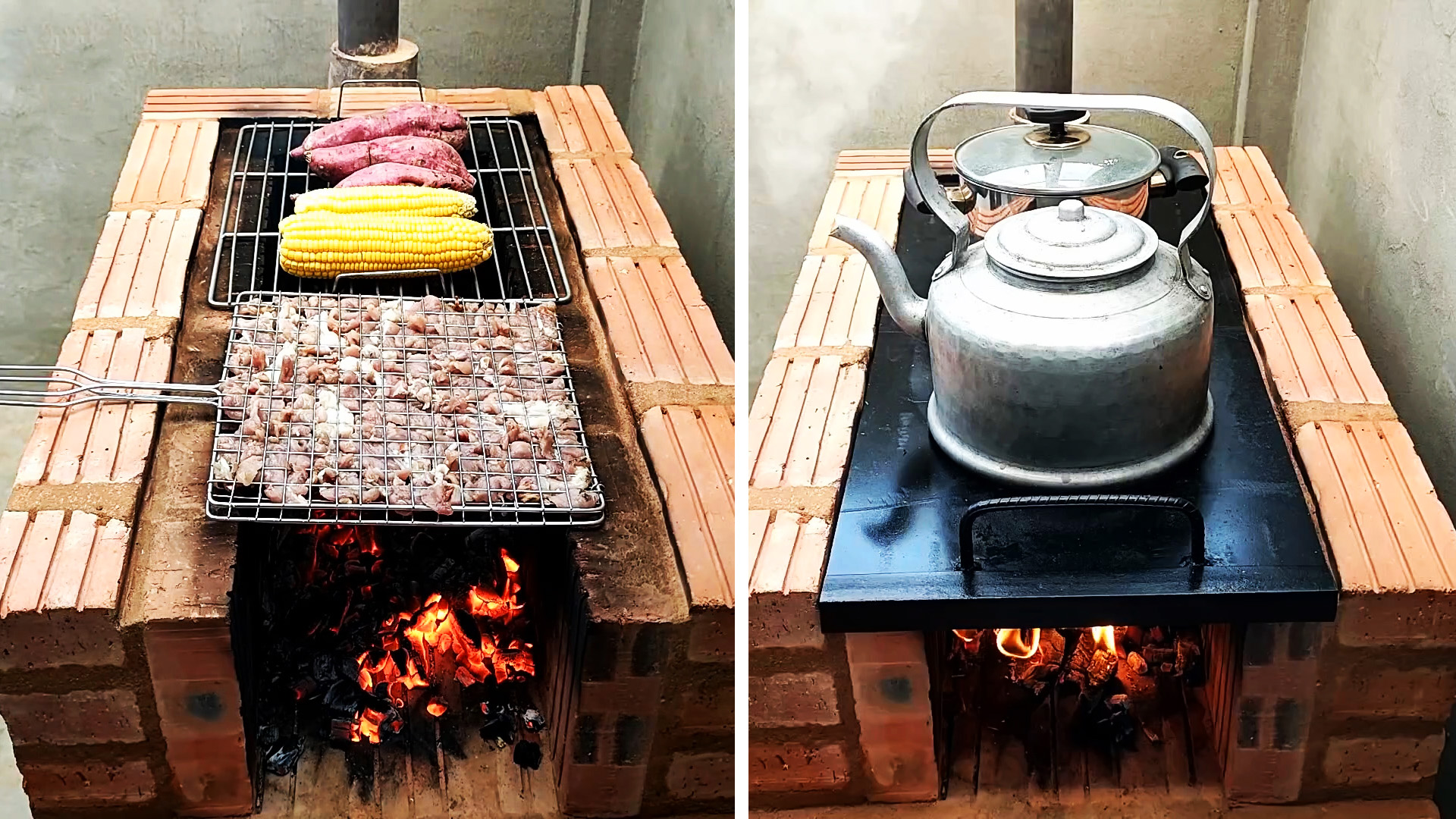 Печь-мангал из кирпича своими руками, садовые барбекю для дачи и летней кухни