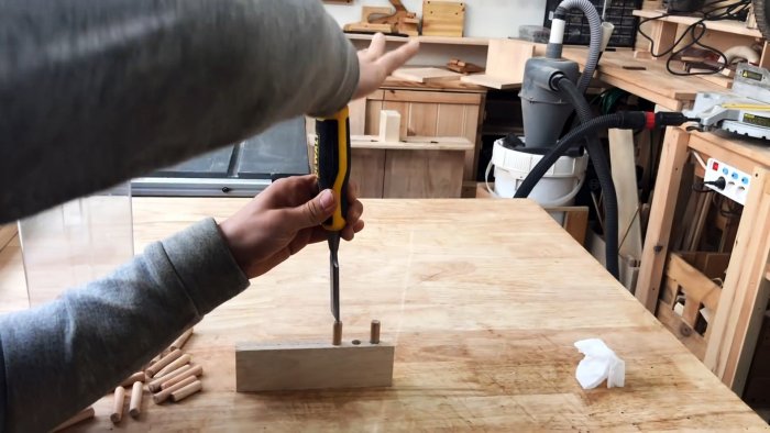 Как крепить шканты в древесине по принципу анкеров в бетоне