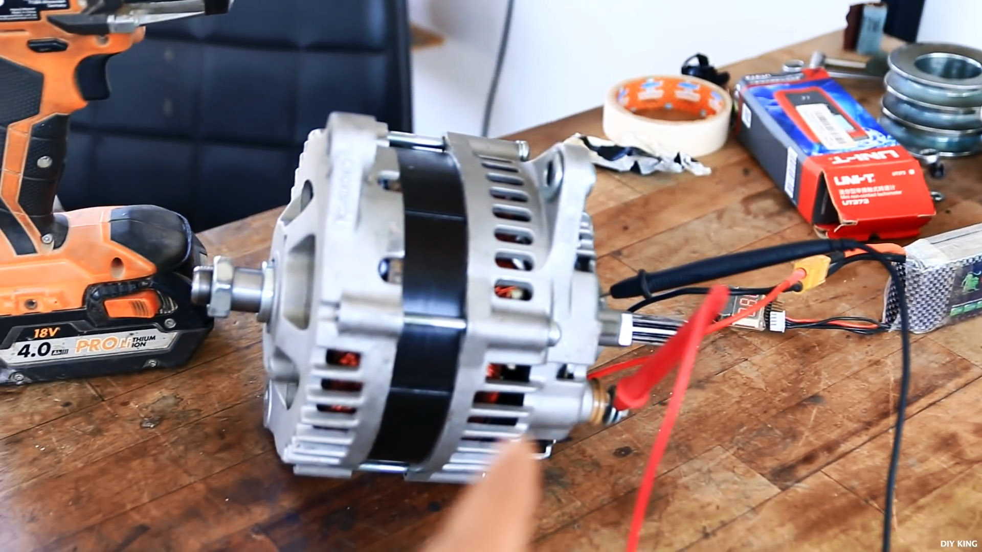 Как сделать ветрогенератор из автомобильного генератора без переделки
