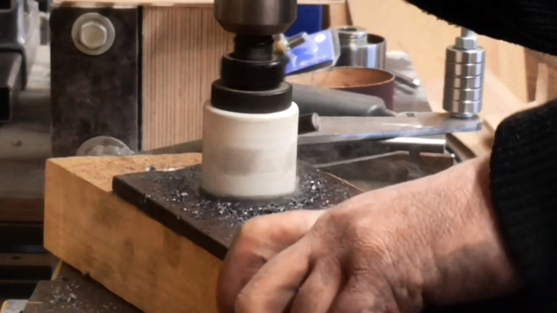 Как сделать шкив для гриндера без токарки из куска трубы