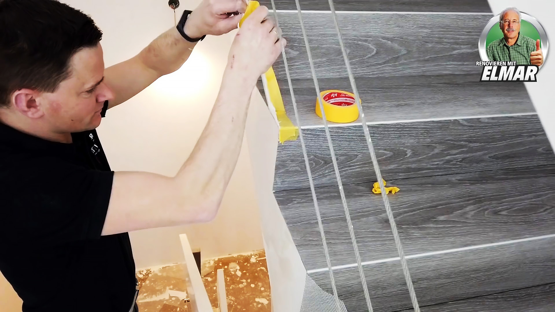 Как красиво отделать деревянную лестницу виниловой плиткой