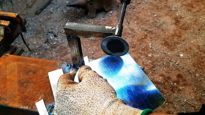 Как из старых клапанов сделать инструмент для резки металла