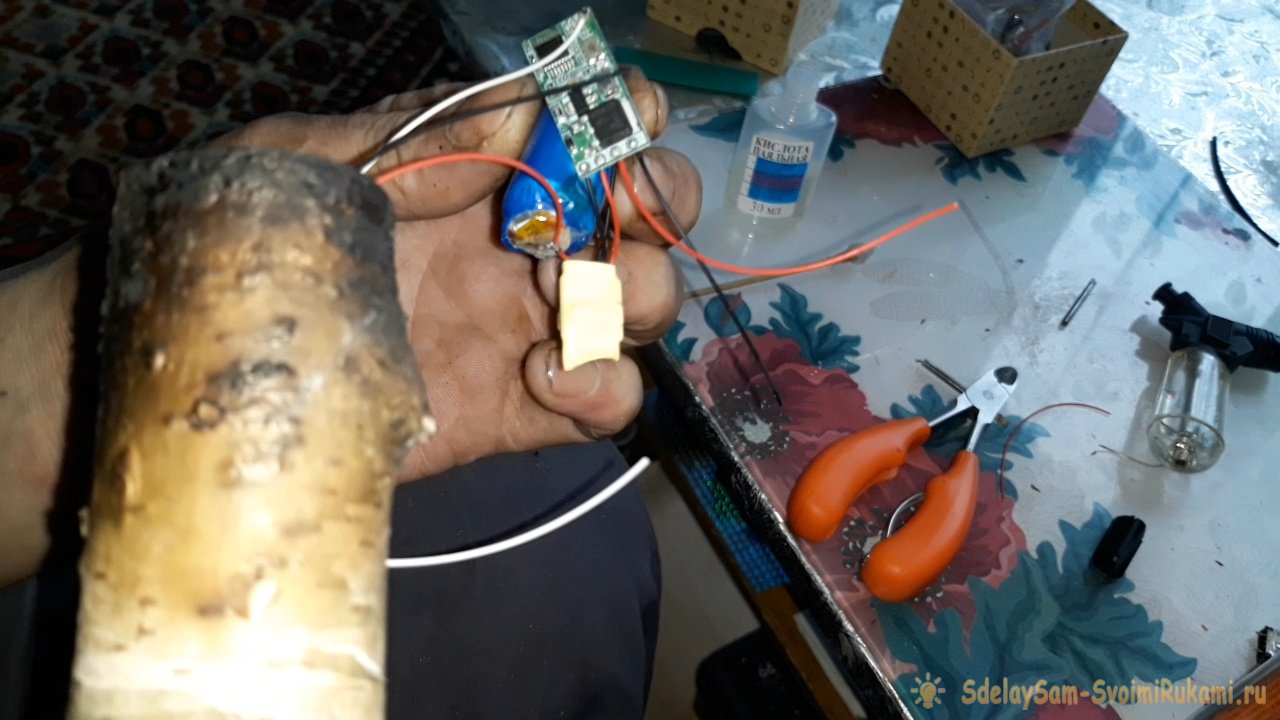 Как сделать обалденный светильник «Электронный факел» с эффектом мерцания