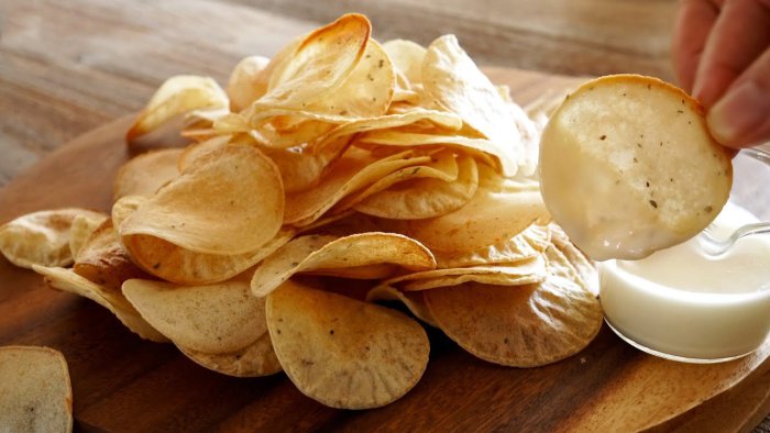 Вкуснейшие картофельные чипсы БЕЗ масла и жарки