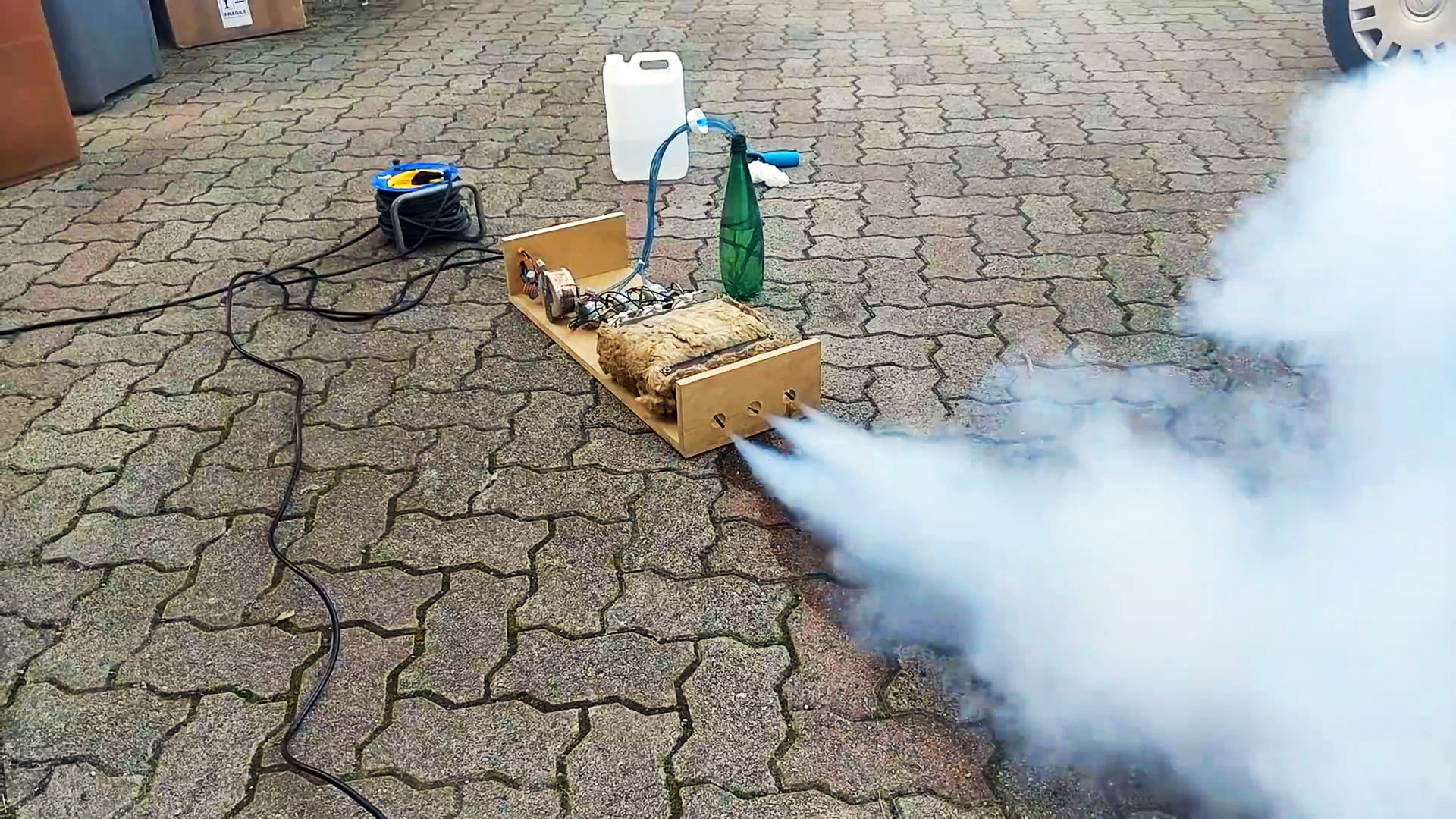 Как сделать мощную дым-машину 4,5 кВт