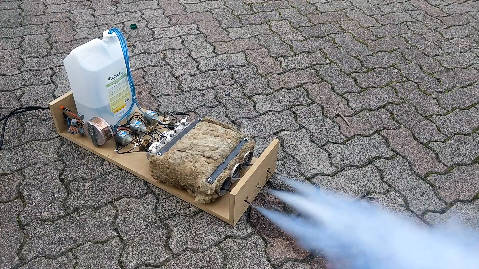 Как сделать мощную дым-машину 4,5 кВт
