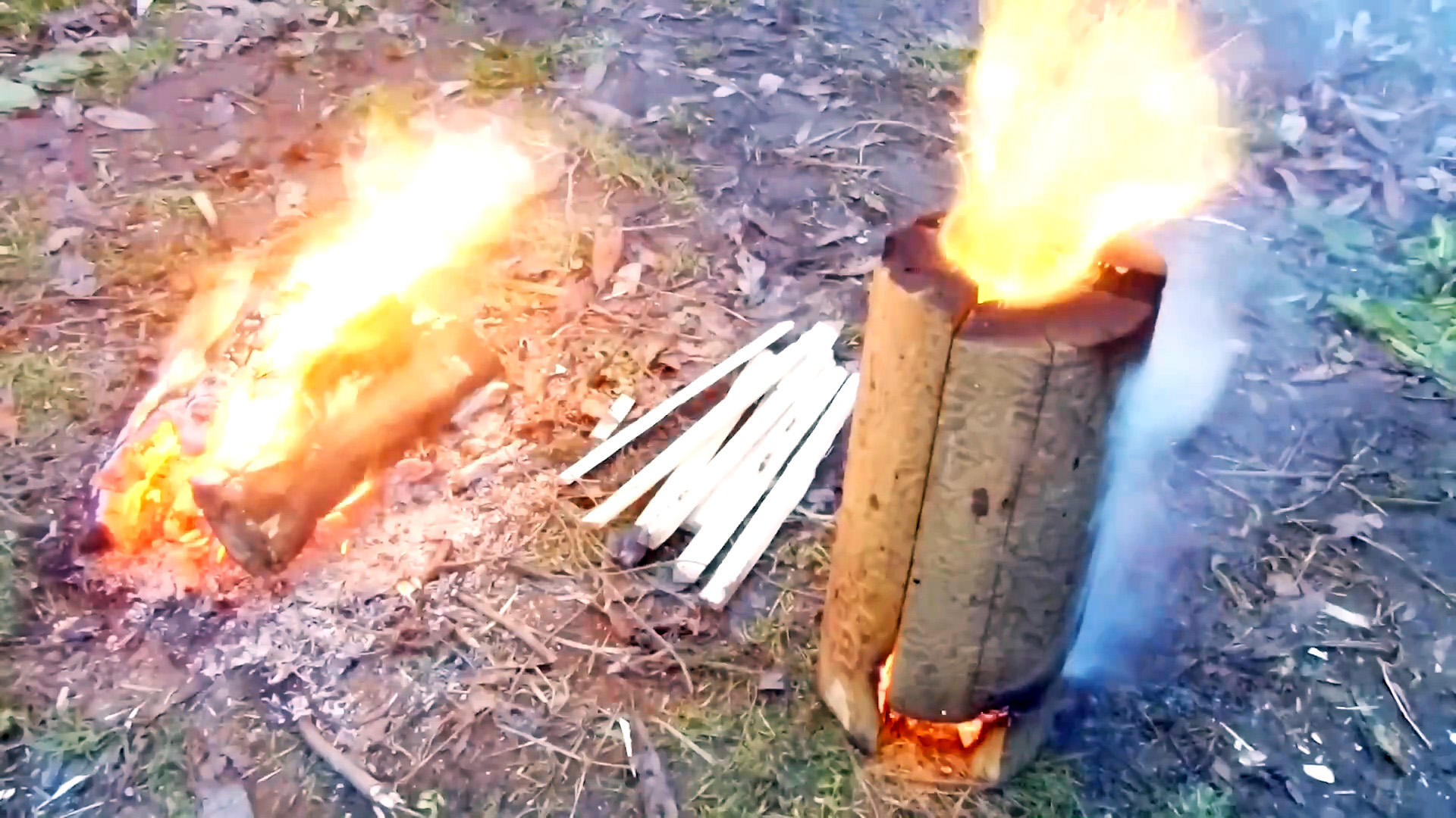 Как сделать печь по типу «финской свечи» с регулировкой пламени