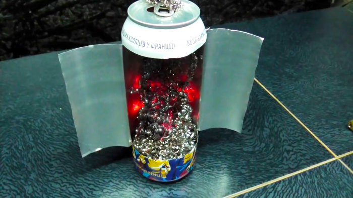 Как сделать каталитический обогреватель из алюминиевой банки и металлической губки