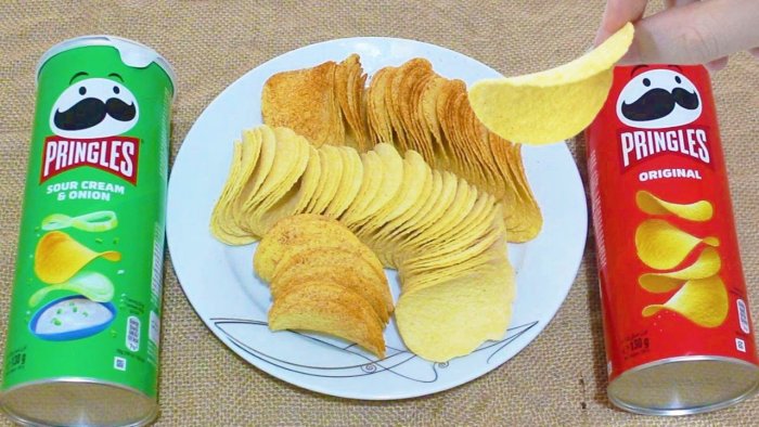 Как приготовить чипсы Pringles в домашних условиях