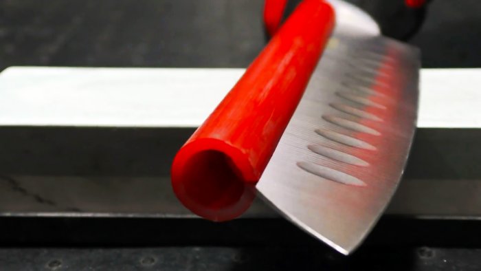 Наипростейшая заточка ножа до бритвы без навыков и супер-точилок