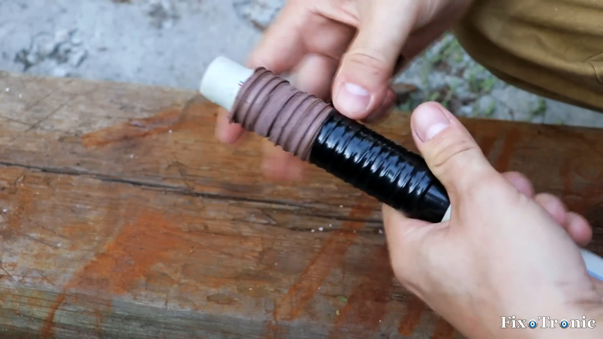 Как сделать пластиковую рукоять для молотка