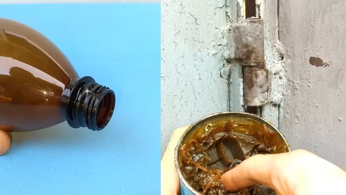 Как ПЭТ бутылка может помочь смазать двери или ворота