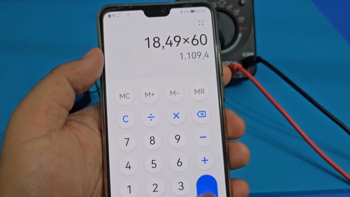 Как при помощи мультиметра измерить обороты вала двигателя