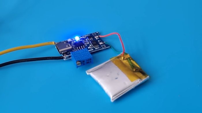 Как с помощью модуля TP4056 заряжать аккумуляторы разной емкости