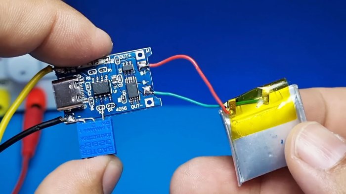 Как с помощью модуля TP4056 заряжать аккумуляторы разной емкости