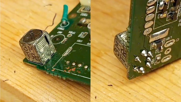 1 хитрость по пайке Как выпаивать многовыводные детали без фена