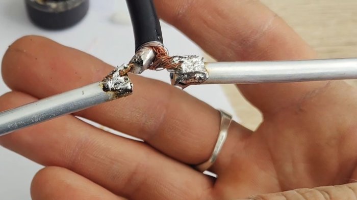 Электрохимический способ пайки алюминия