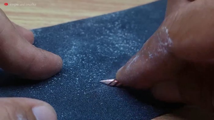 Как быстро сделать жало для паяльника из того что есть под рукой