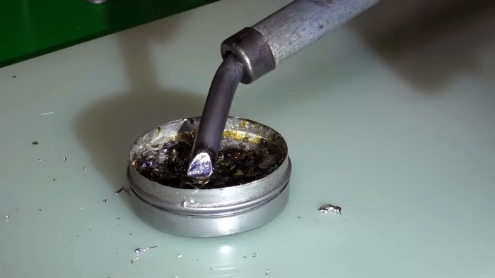 Как легко залудить паяльник