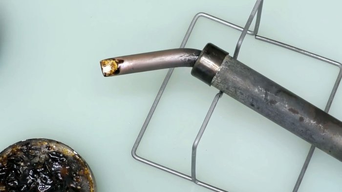 Как легко залудить паяльник