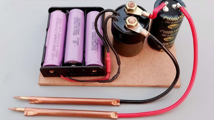 Как сделать простой аппарат для точечной сварки