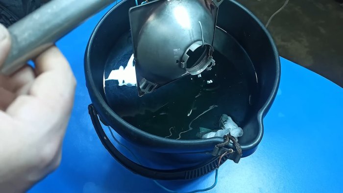 Как восстановить отражатель фары