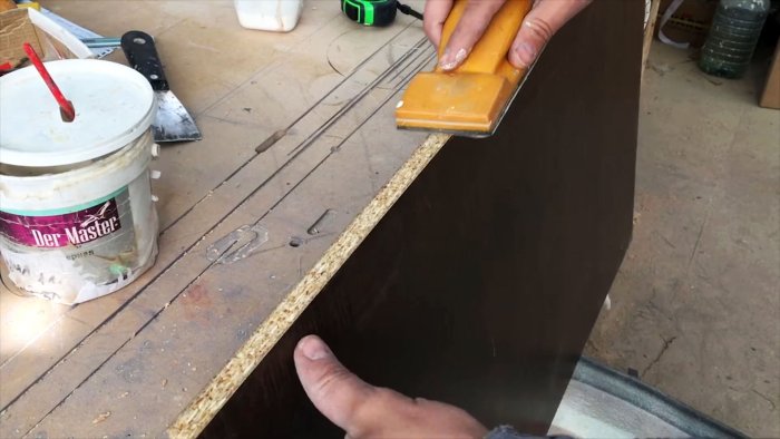 Как защитить кромки ЛДСП от влаги Клейка кромки утюгом