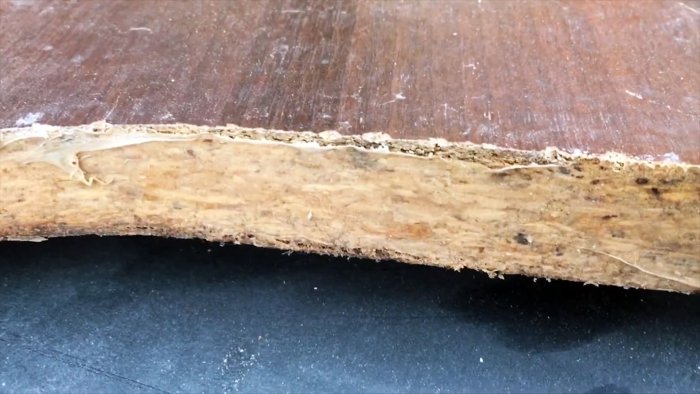 Как защитить кромки ЛДСП от влаги Клейка кромки утюгом