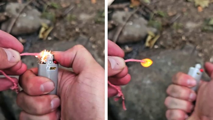 Зажигалка для выживания