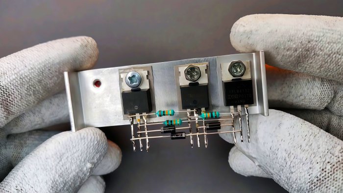 Как собрать простой драйвер для бесщеточного двигателя