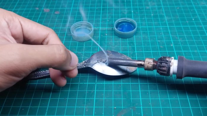 Активный флюс из бытовой химии