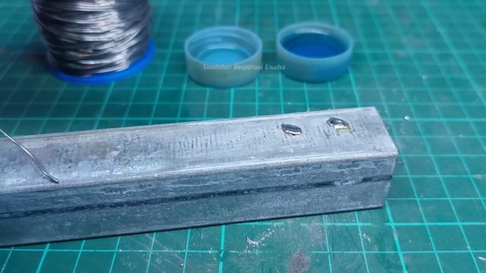 Активный флюс из бытовой химии