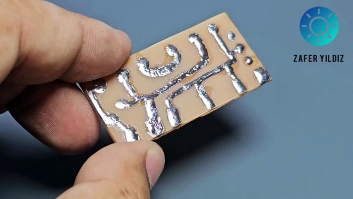 Целых 4 способа сделать печатную плату дома