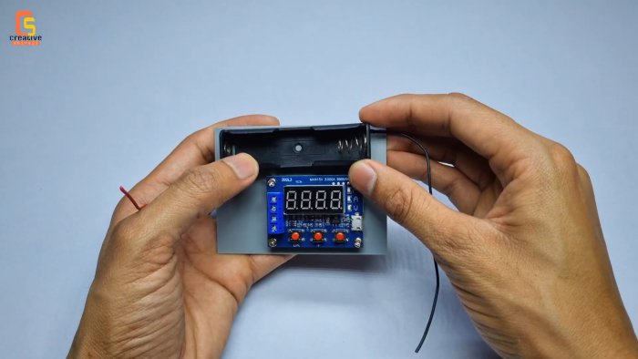 Измеритель емкости 18650 аккумуляторов на модуле