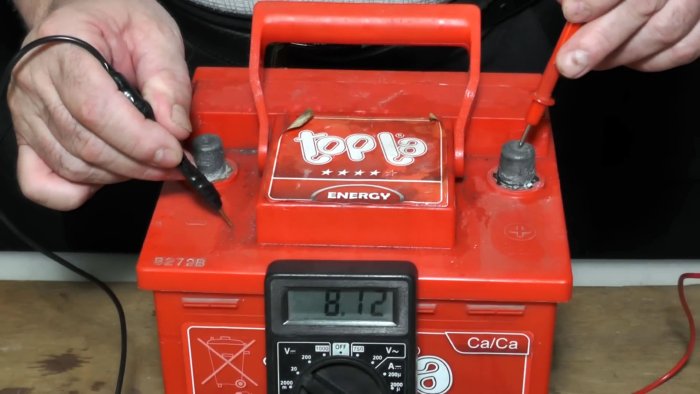 Как поднять емкость найти утечки тока Правильное обслуживание аккумулятора