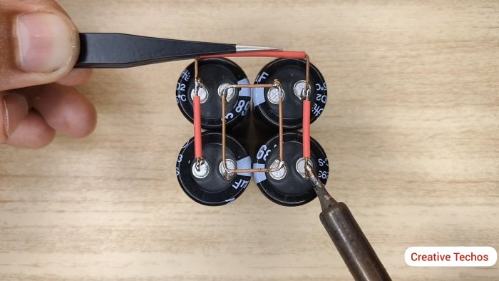 Аппарат для точечной сварки на конденсаторах