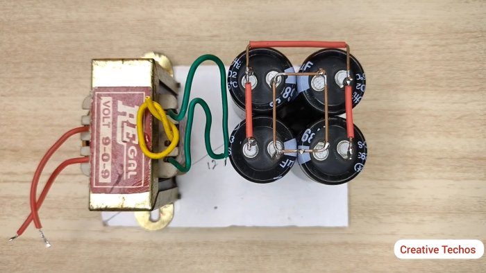 Аппарат для точечной сварки на конденсаторах