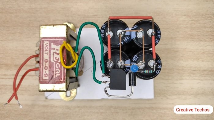 Аппарат для точечной сварки на конденсаторах