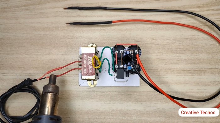 Аппарат для точечной сварки на конденсаторах