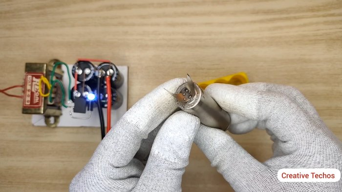 Аппарат для точечной сварки на конденсаторах