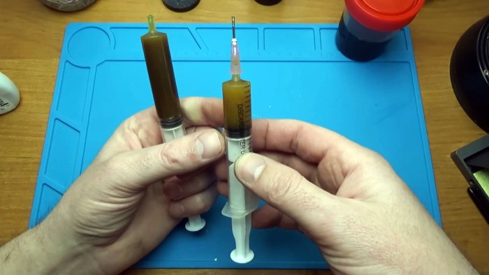 Как сделать гель-флюс Бюджетный флюс для пайки